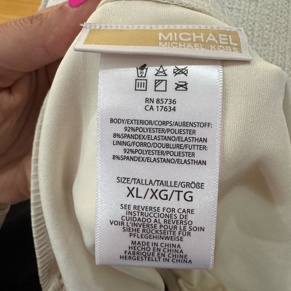 Michael Kors Cream Bikini Set - Picture 6 of 15